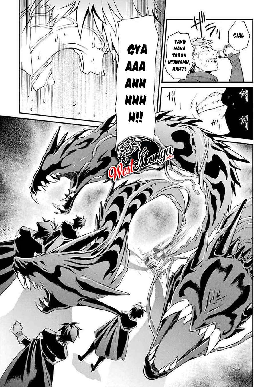 Shikkoku tsukai no saikyo yusha nakama zen’in ni uragira retanode saikyo no mamono Chapter 5 Gambar 31