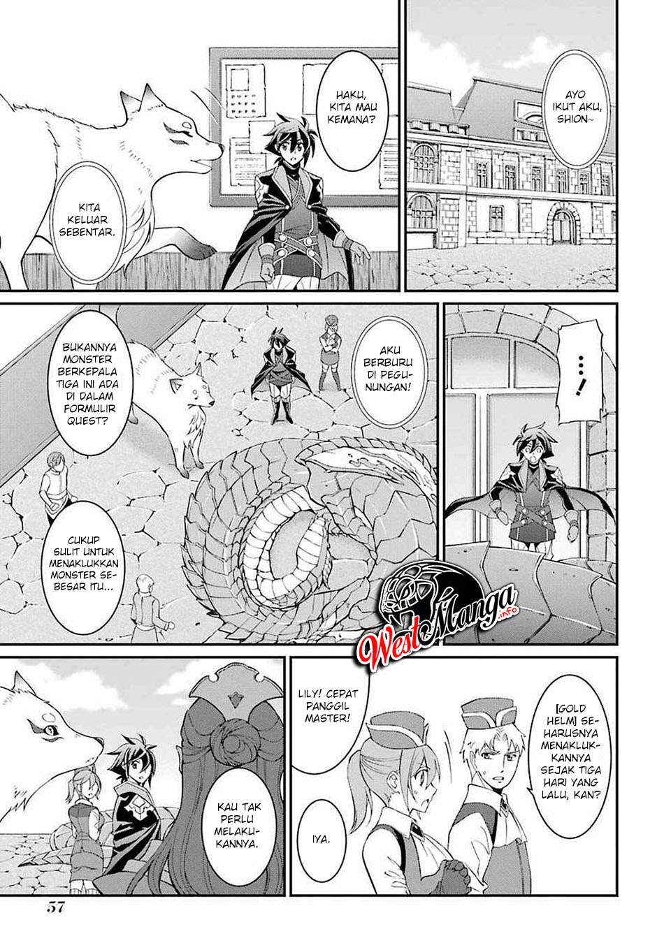 Shikkoku tsukai no saikyo yusha nakama zen’in ni uragira retanode saikyo no mamono Chapter 5 Gambar 5