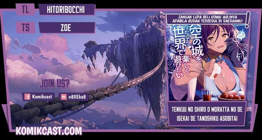 Baca Komik Tenkuu no Shiro o Moratta no de Isekai de Tanoshiku Asobitai Chapter 22 Gambar 1