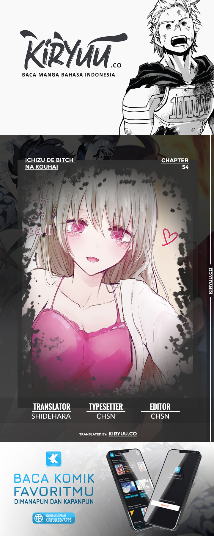Baca Komik Ichizu de Bitch na Kouhai Chapter 54 Gambar 1