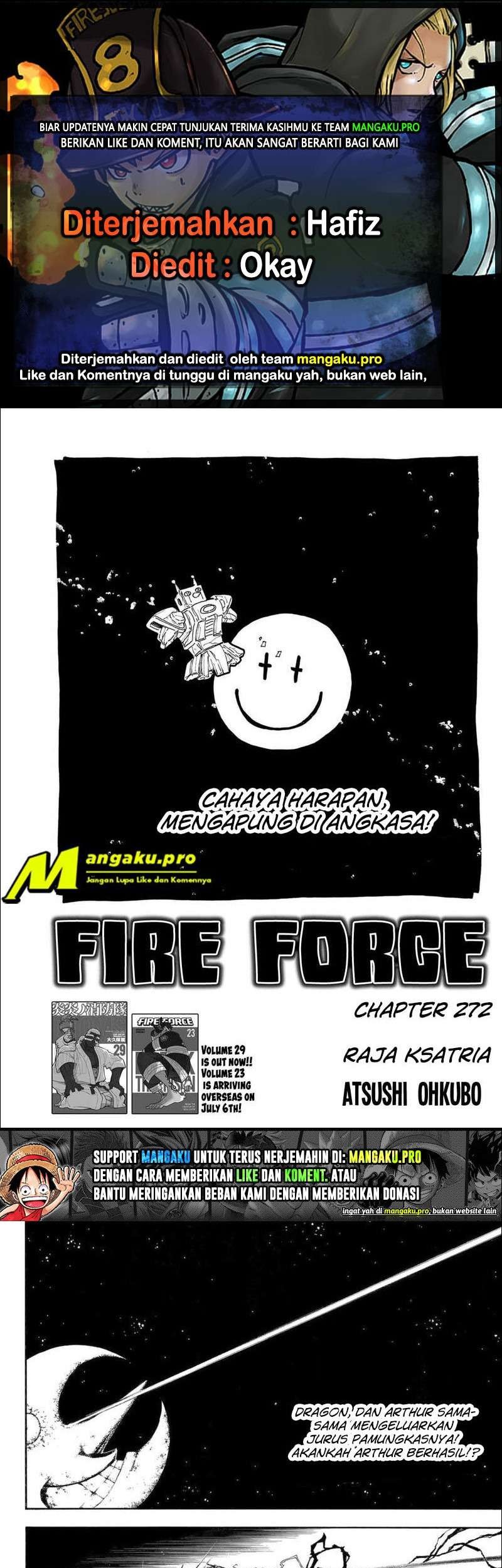 Baca Komik Fire Brigade of Flames Chapter 272 Gambar 1
