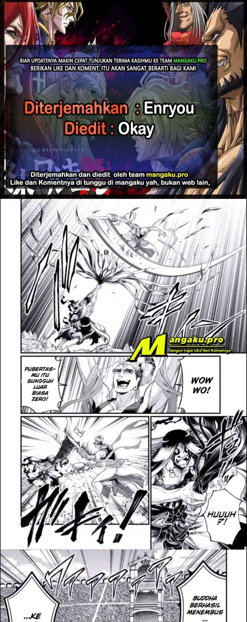 Baca Komik Shuumatsu no Valkyrie Chapter 48.2 Gambar 1