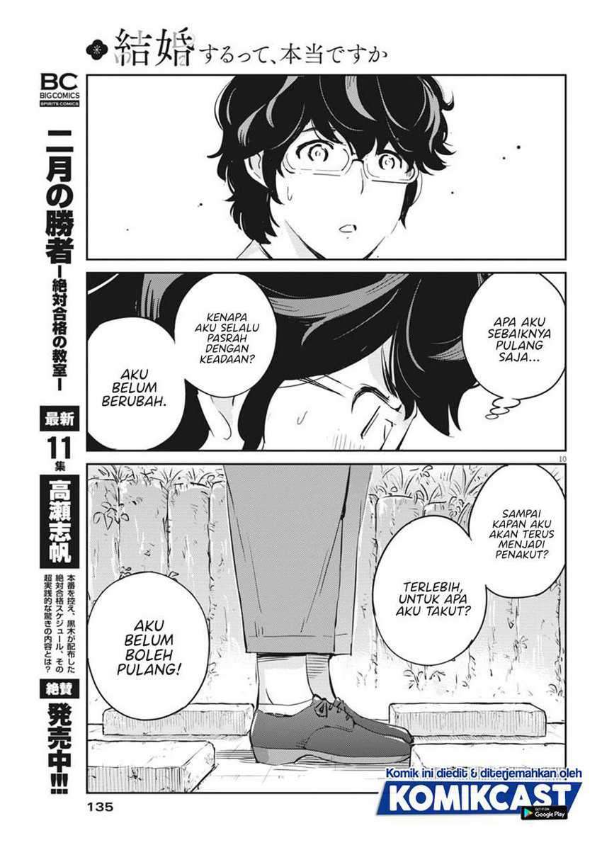 Kekkon Surutte, Hontou Desu Ka? Chapter 38 Gambar 10