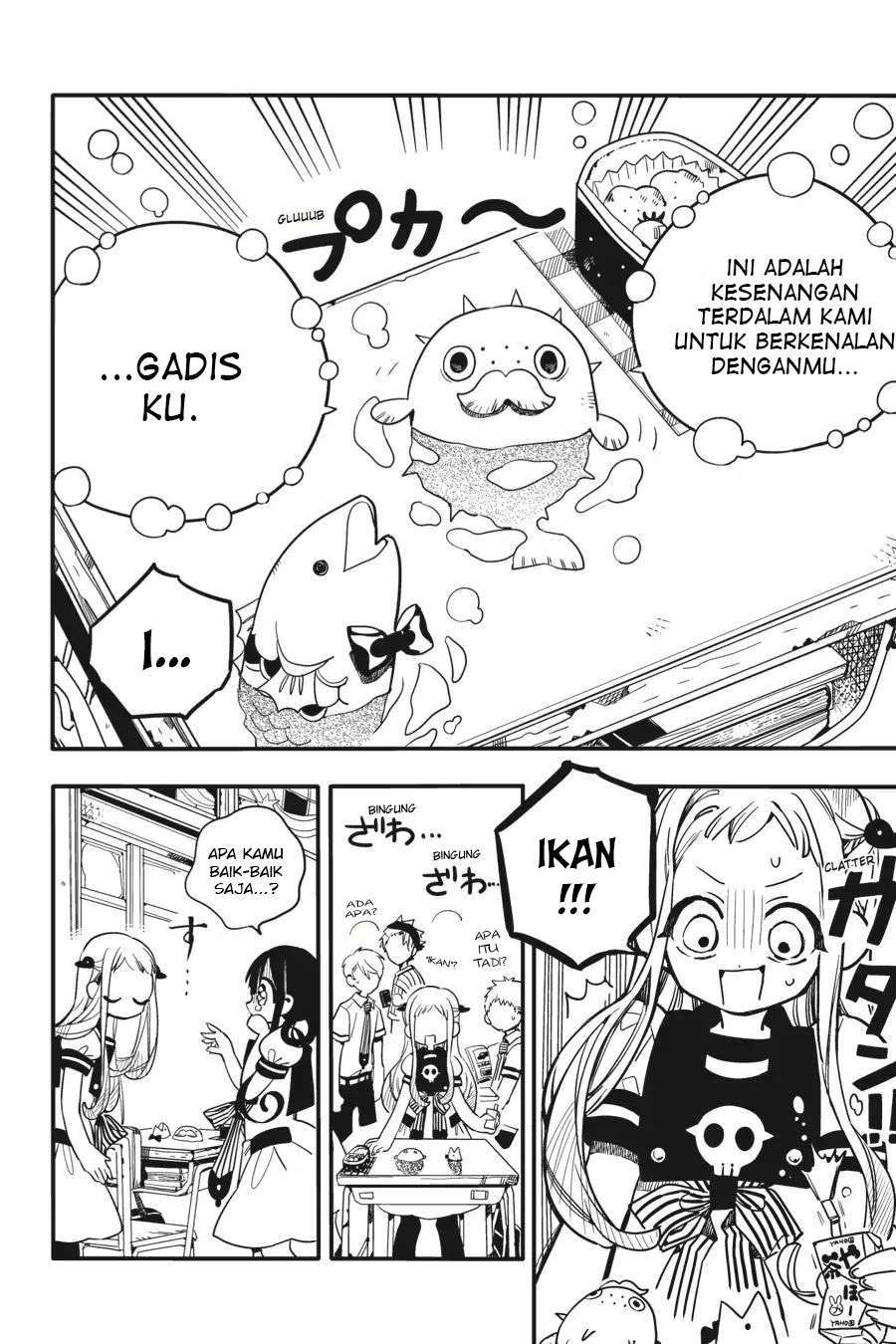Jibaku Shounen Hanako-kun Chapter 16 Gambar 14