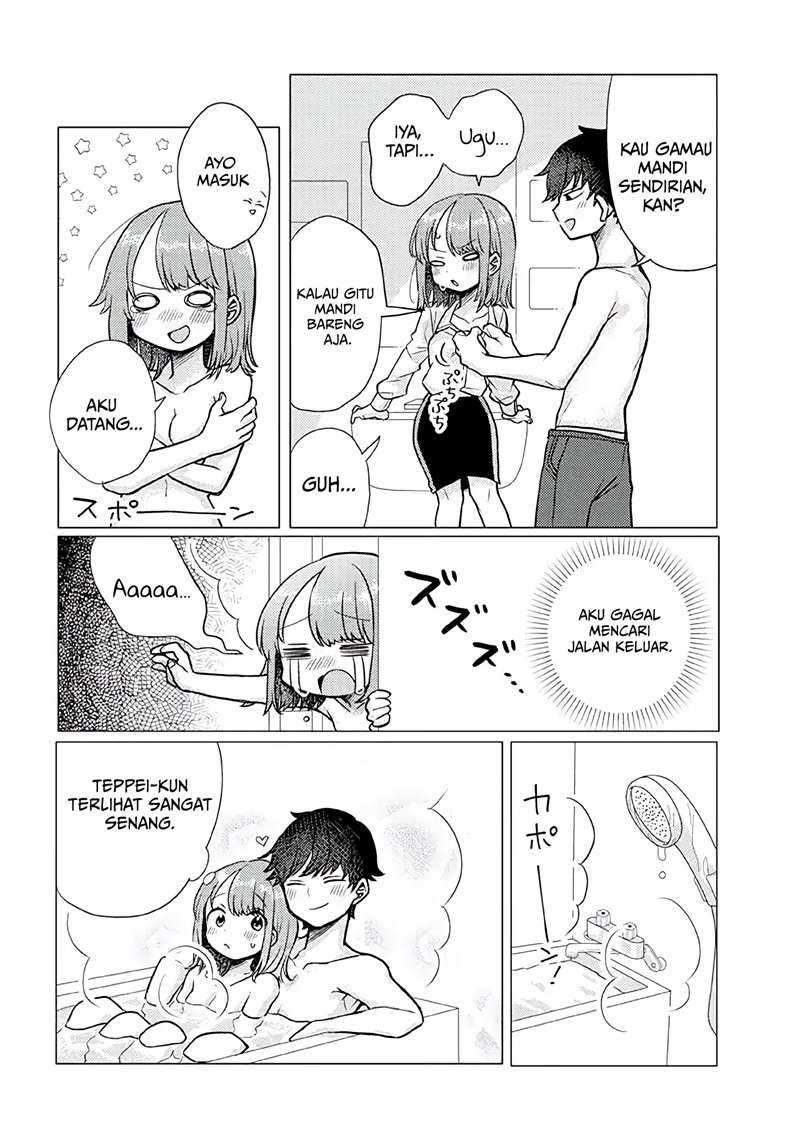 Girlfriend Who Absolutely Doesn’t Want to Take a Bath VS Boyfriend Who Absolutely Wants Her to Take a Bath Chapter 21 Gambar 5