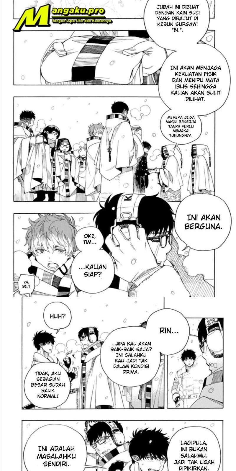 Ao no Exorcist Chapter 132 Gambar 10