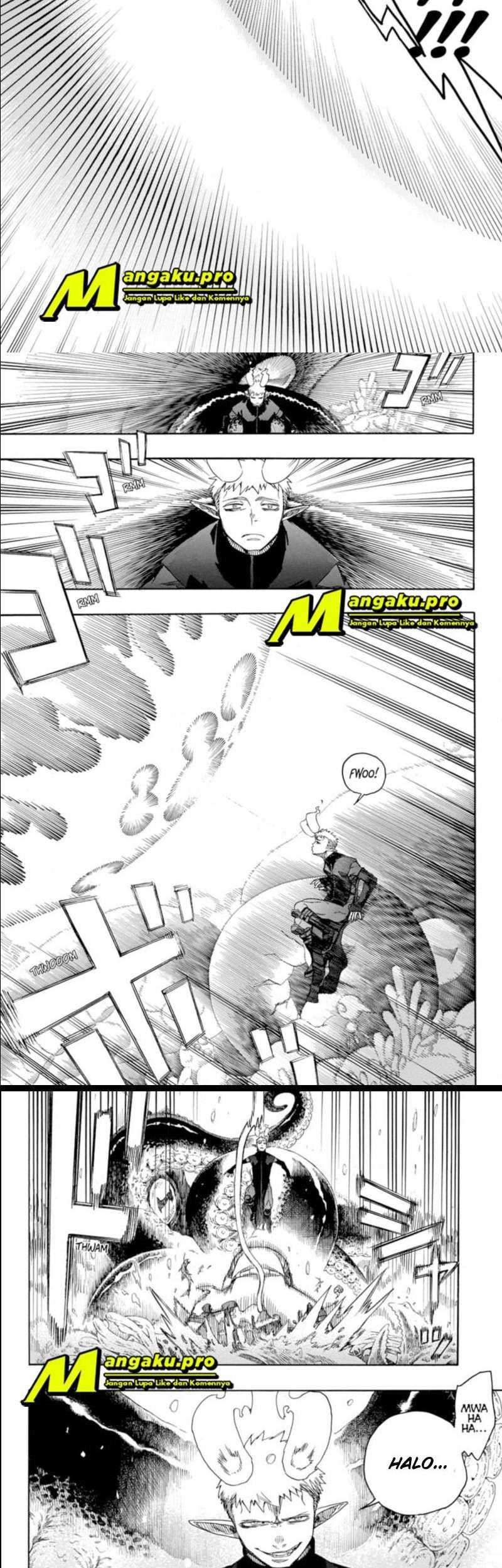Ao no Exorcist Chapter 132 Gambar 15