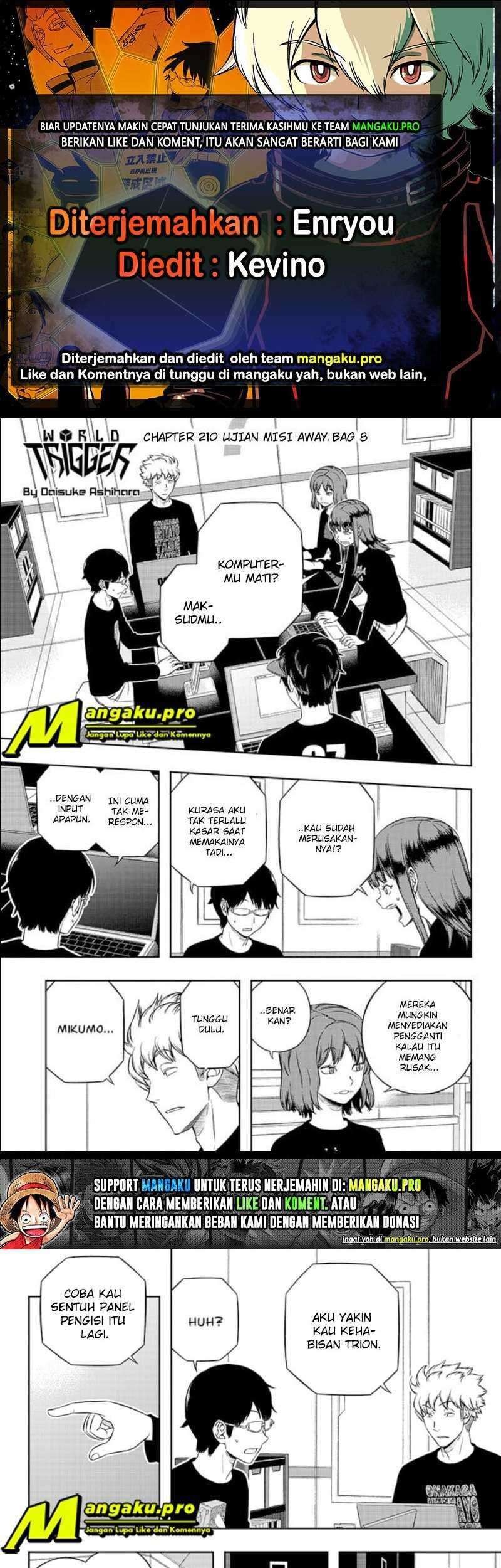 Baca Komik World Trigger Chapter 210 Gambar 1