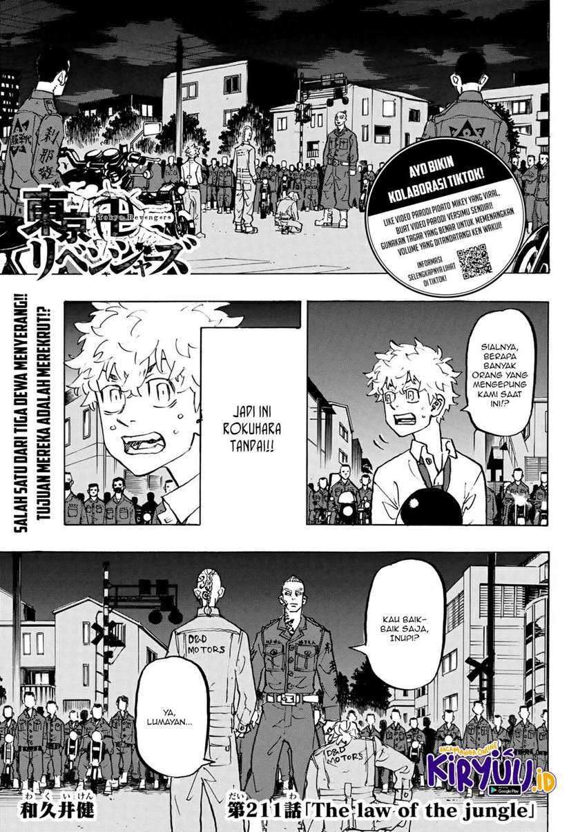 Baca Manga Tokyo卍Revengers Chapter 211 Gambar 2