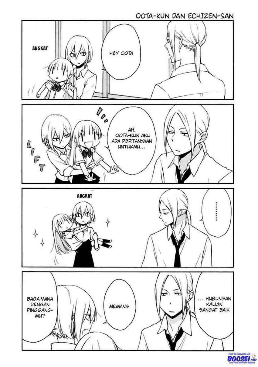 Tanaka-kun wa Itsumo Kedaruge Chapter 73.5 Gambar 6