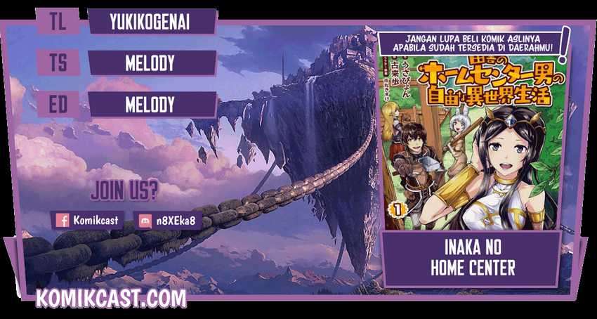 Baca Komik Inaka no Home Center Otoko no Jiyuu na Isekai Seikatsu Chapter 07.1 Gambar 1