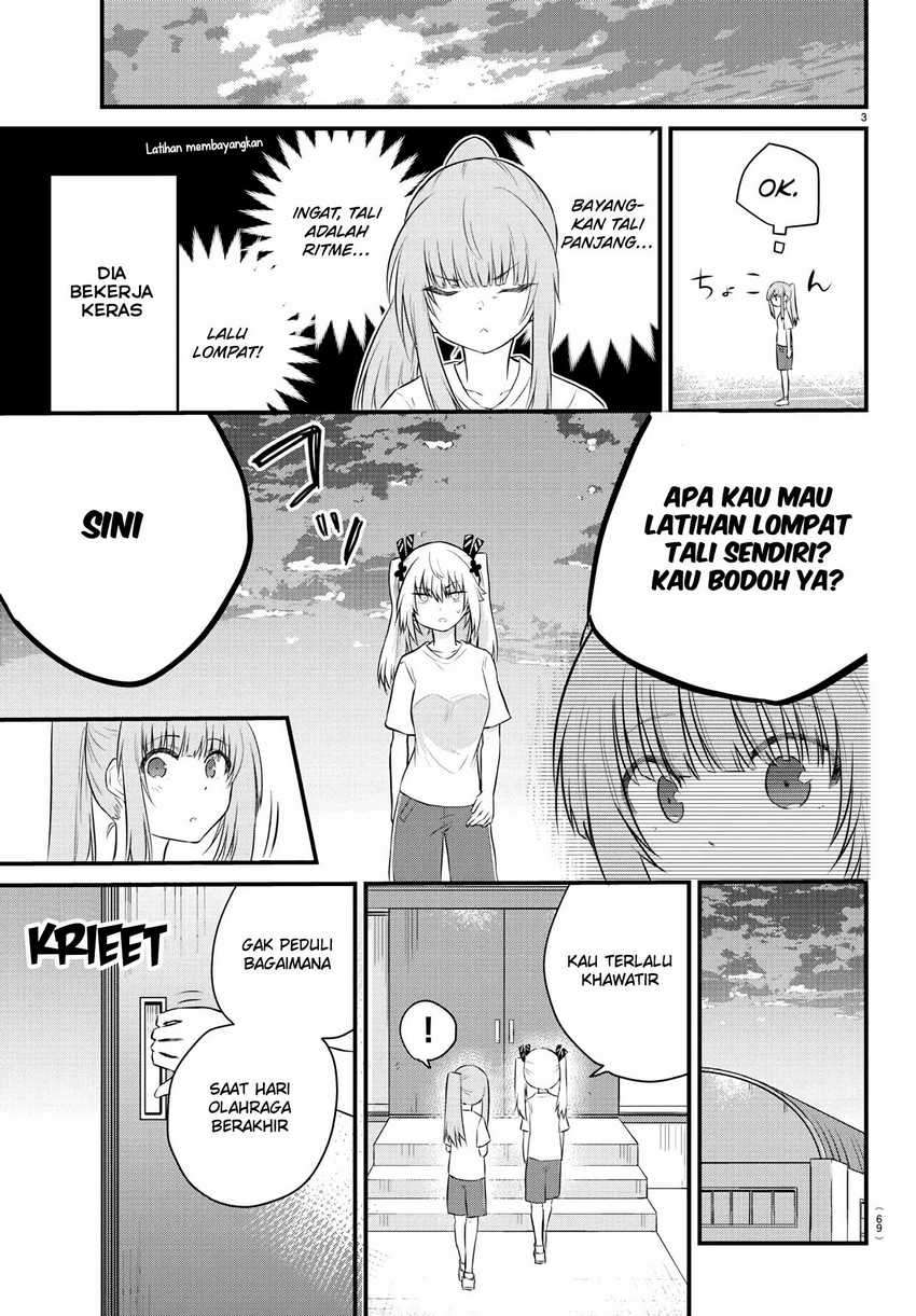 Koe ga dasenai Shoujo wa “Kanojo ga Yasashisugiru” to Omotte iru Chapter 32 Gambar 5