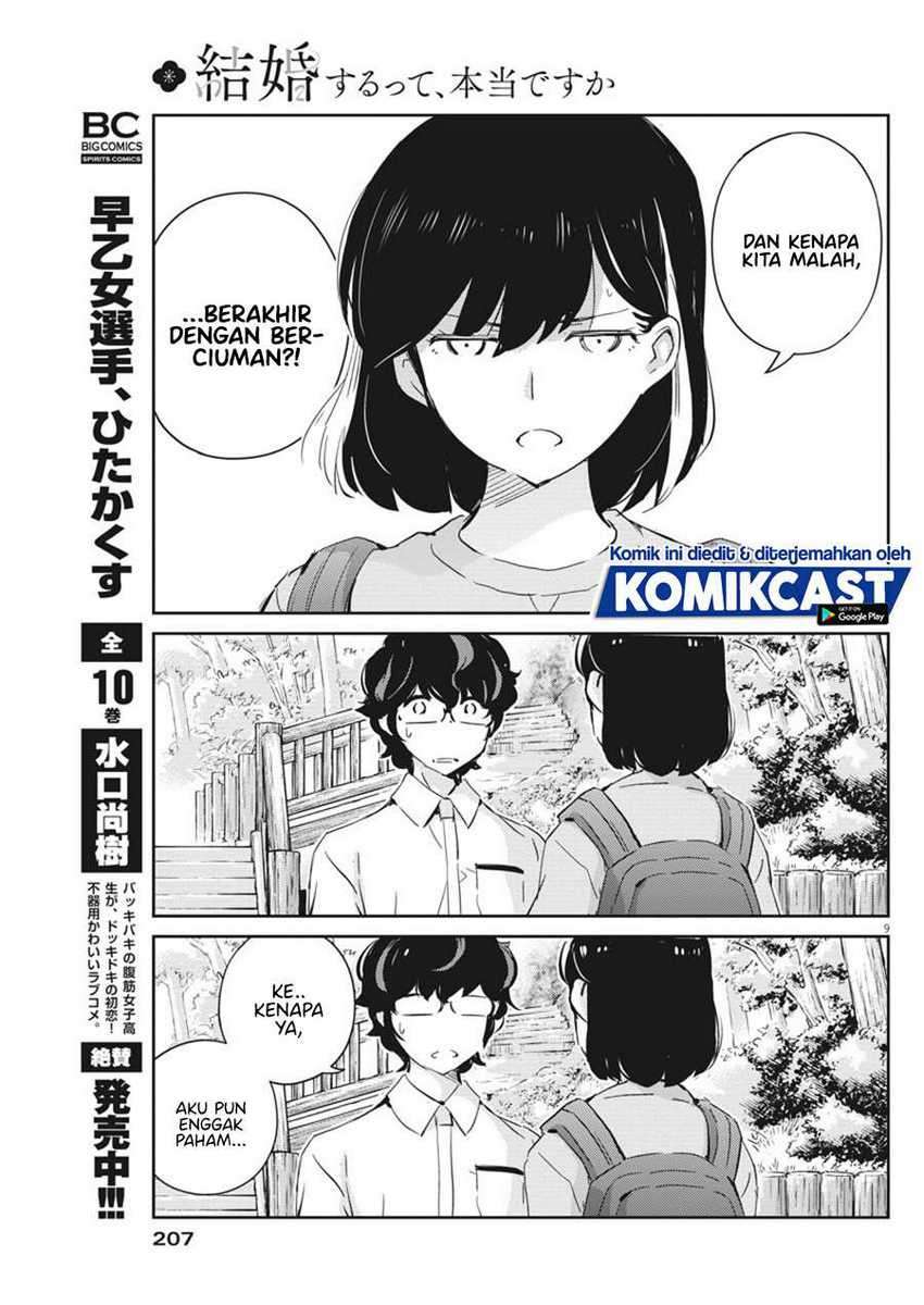Kekkon Surutte, Hontou Desu Ka? Chapter 39 Gambar 10