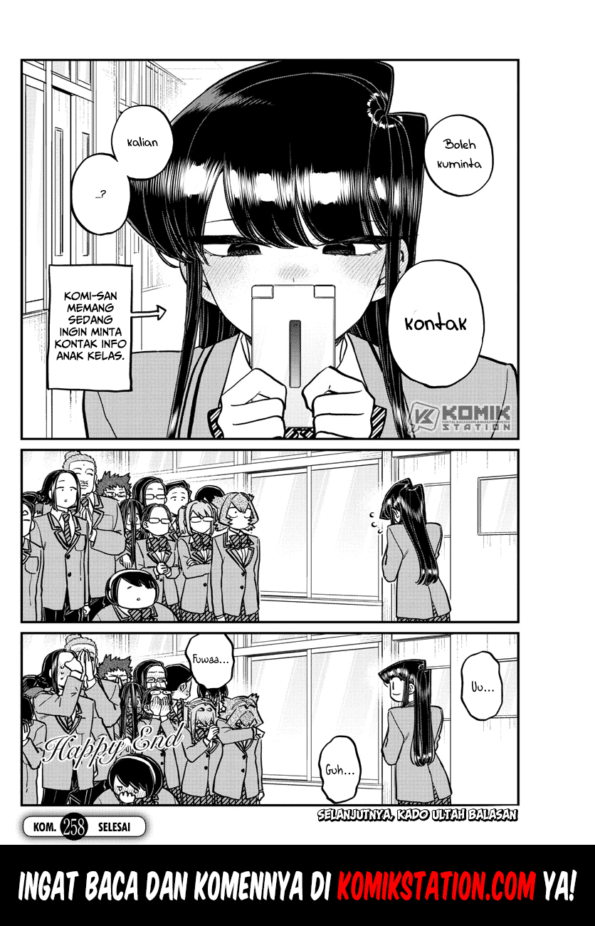 Komi-san wa Komyushou Desu Chapter 258 Gambar 20