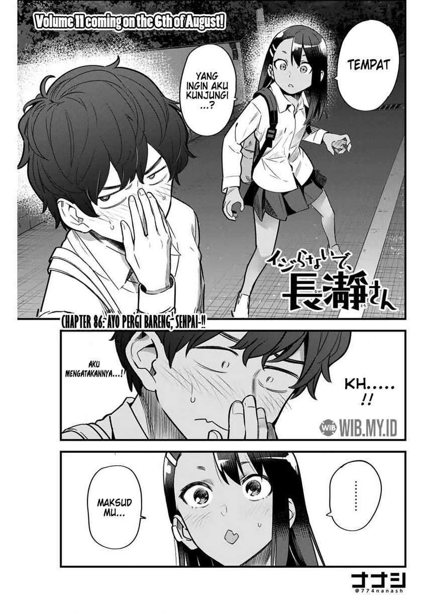 Baca Manga Ijiranaide, Nagatoro-san Chapter 86 Gambar 2