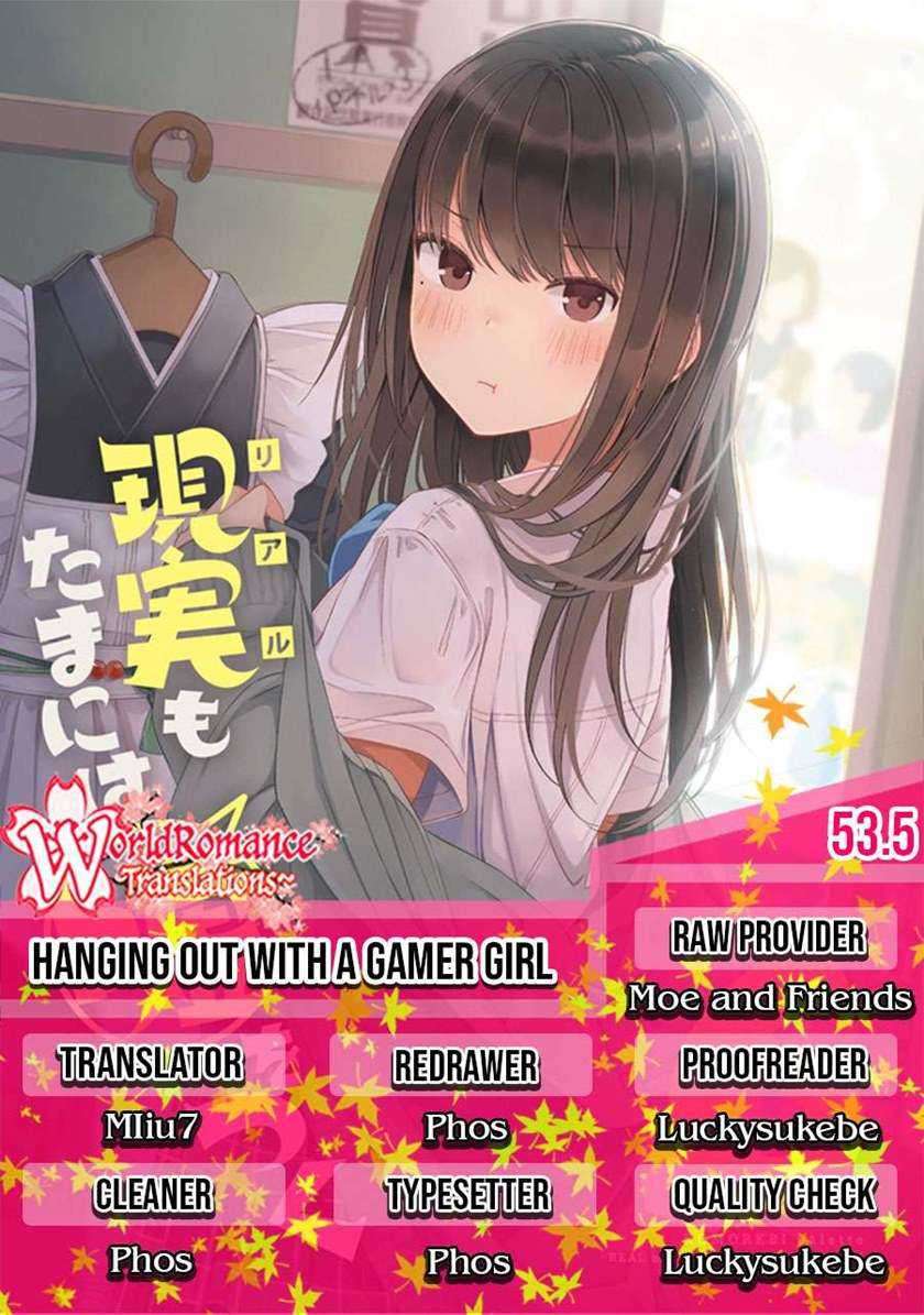 Baca Komik Hanging Out with a Gamer Girl Chapter 53.5 Gambar 1