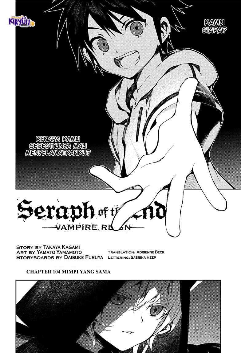 Owari no Seraph Chapter 104 Gambar 3