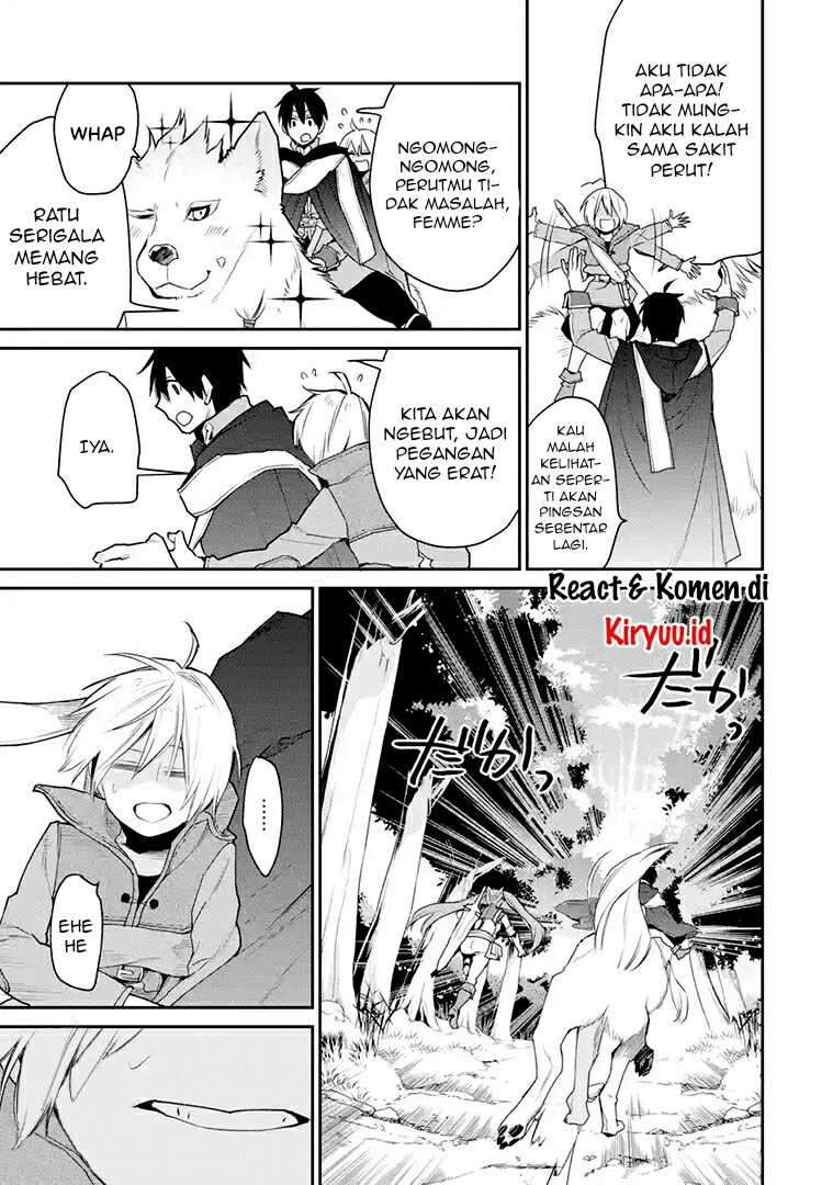 Saikyou no Madoshi. Hisa ni Ya wo Ukete Shimatta no de Inaka no Eihei ni Naru Chapter 17.2 Gambar 11