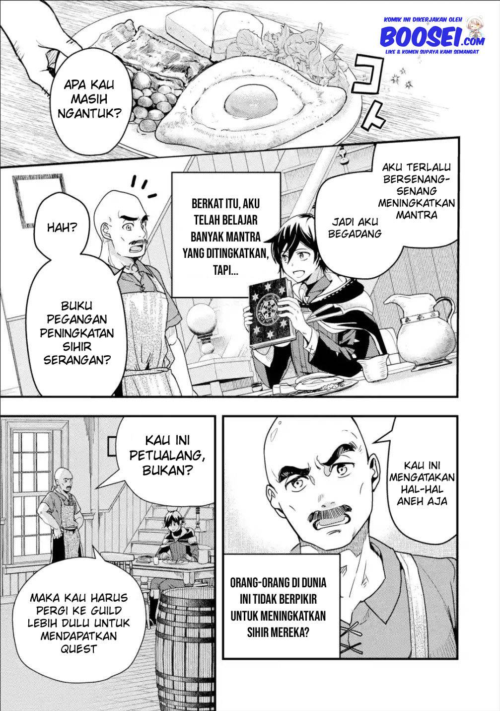 Isekai Tensei de Kenja ni Natte Boukensha Seikatsu Chapter 4 Gambar 5