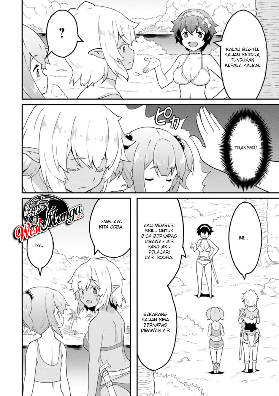Taberu dake de Level-Up! Damegami to Issho ni Isekai Musou Chapter 21.1 Gambar 10