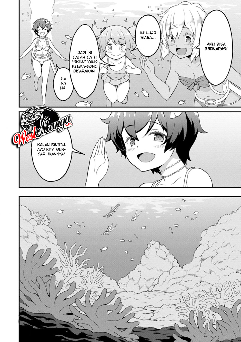 Taberu dake de Level-Up! Damegami to Issho ni Isekai Musou Chapter 21.1 Gambar 12