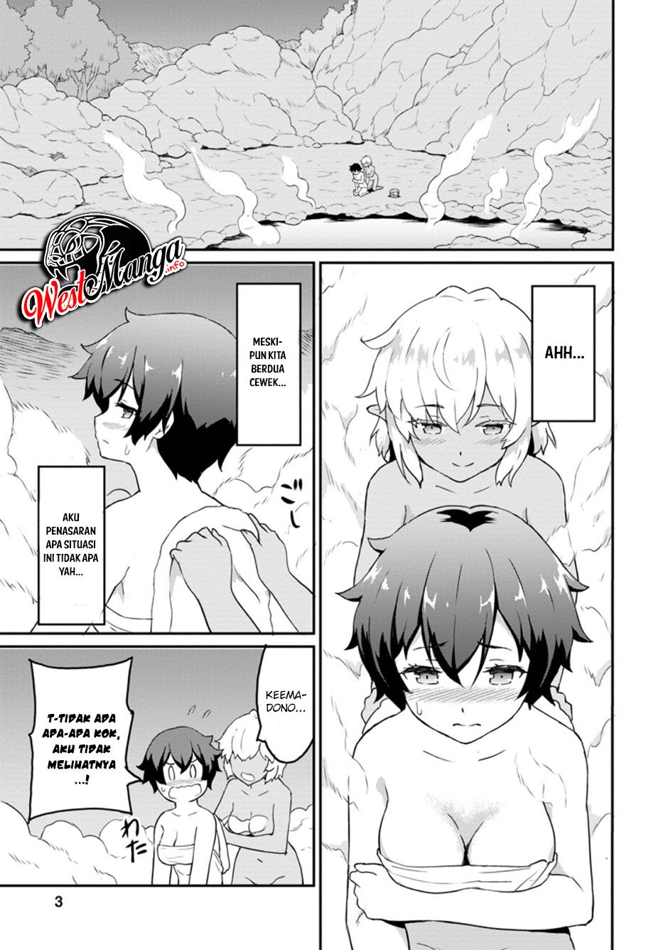 Baca Manga Taberu dake de Level-Up! Damegami to Issho ni Isekai Musou Chapter 21.1 Gambar 2