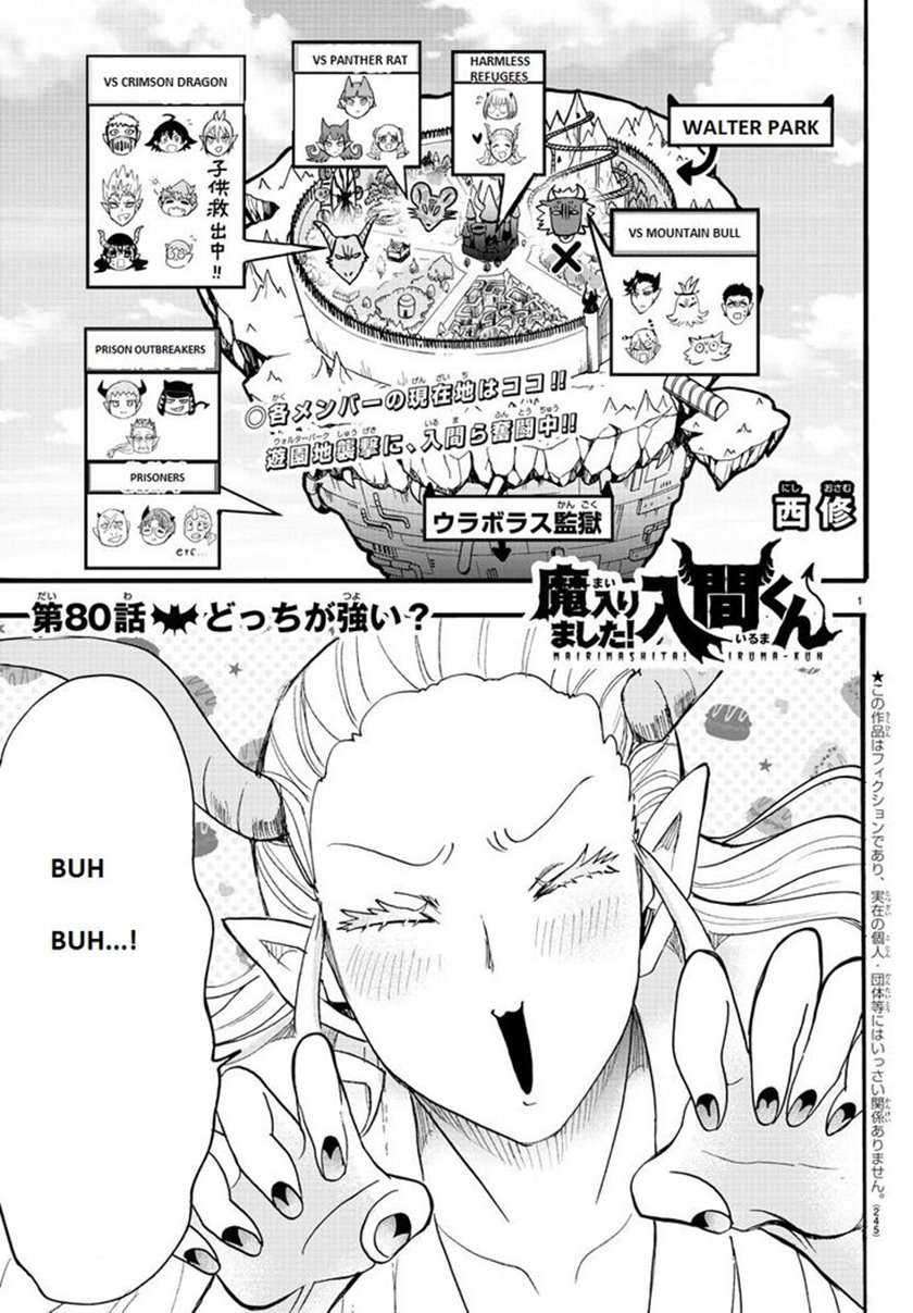 Baca Manga Mairimashita! Iruma-kun Chapter 80 Gambar 2