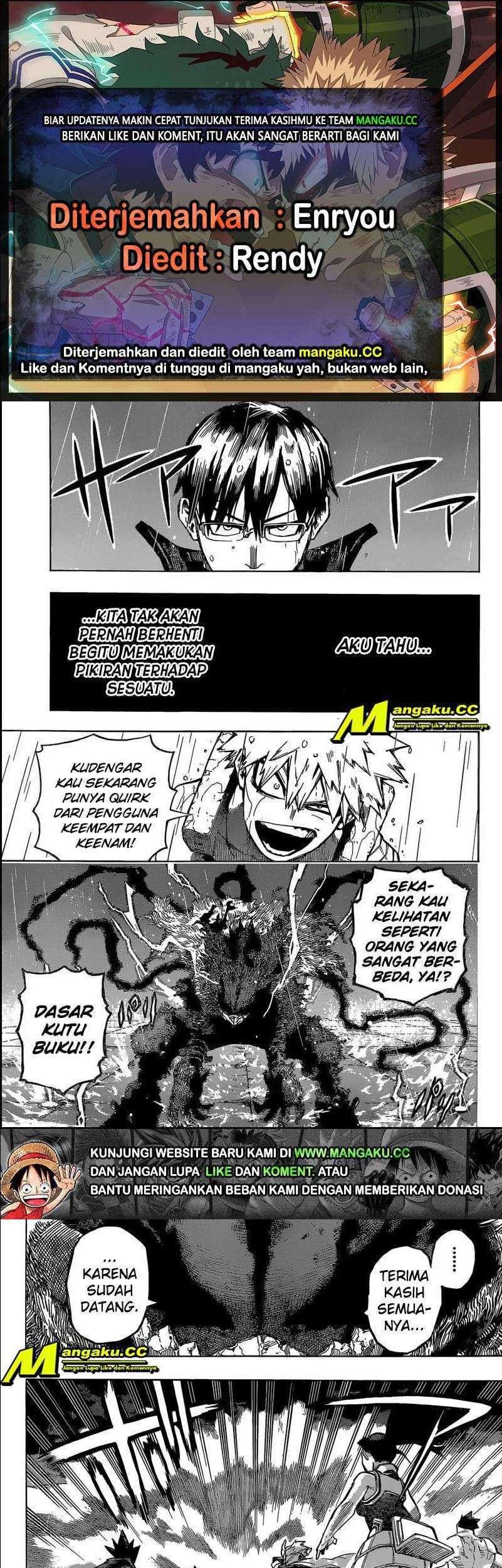 Baca Komik Boku no Hero Academia Chapter 320 Gambar 1