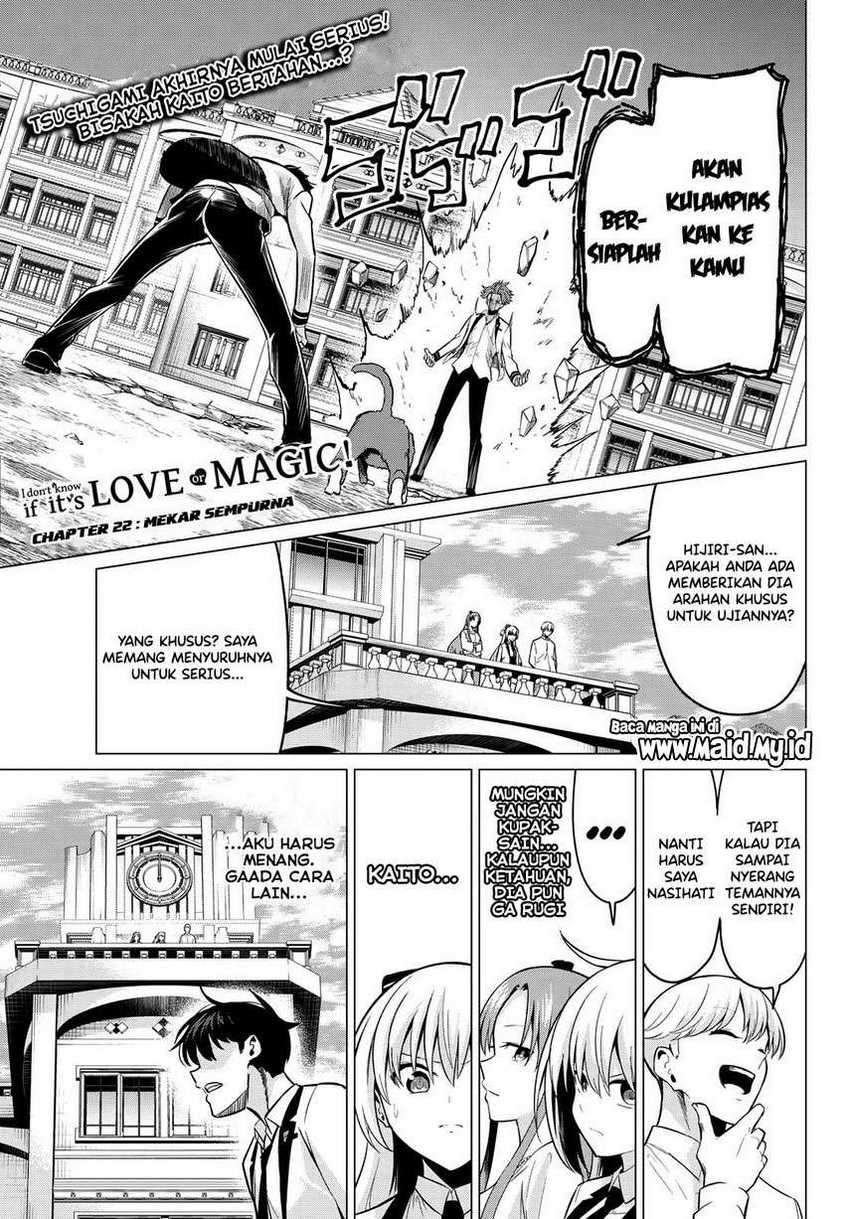 Koi ka Mahou ka Wakaranai! Chapter 22 Gambar 3