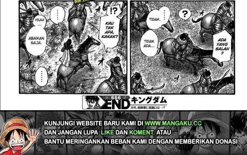 Kingdom Chapter 686 Gambar 12