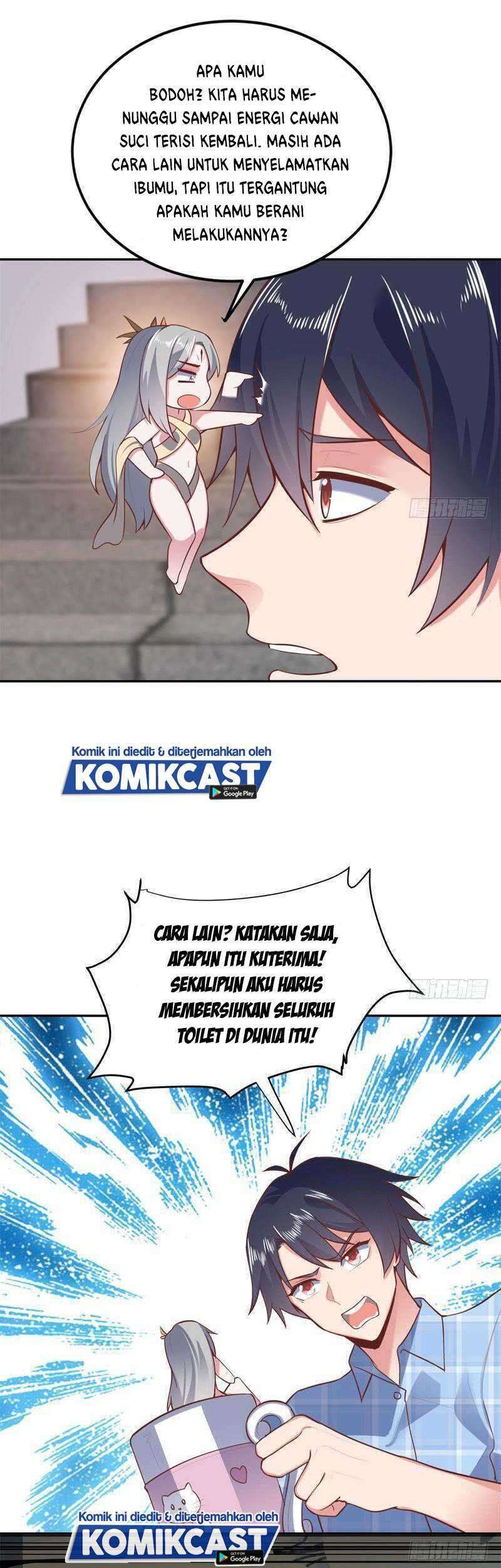 Carrying The Goddess Along Chapter 52 Gambar 28