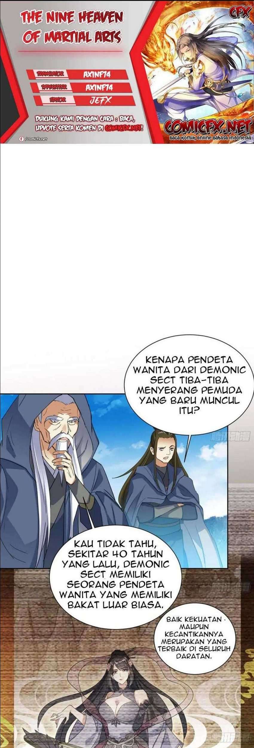 Baca Komik The Nine Heaven of Martial Arts Chapter 186 Gambar 1