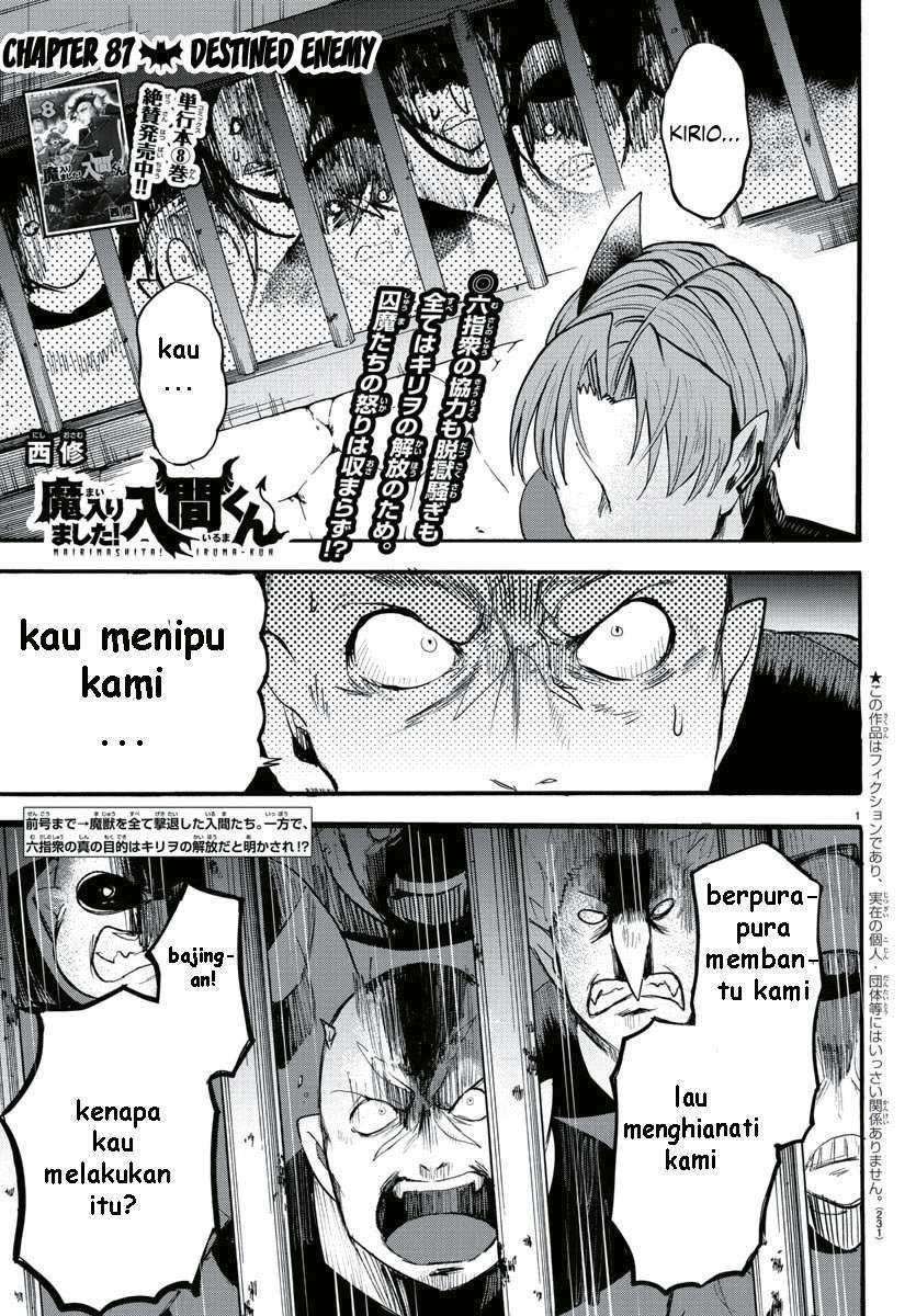 Baca Manga Mairimashita! Iruma-kun Chapter 87 Gambar 2