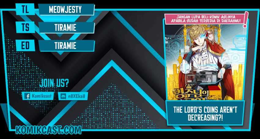 Baca Komik The Lord’s Coins Aren’t Decreasing?! Chapter 31 Gambar 1