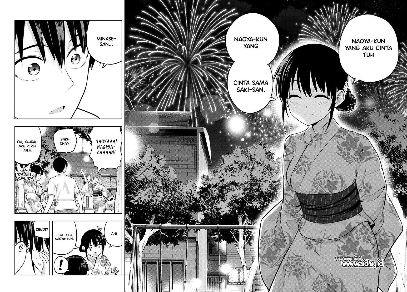 Kanojo mo Kanojo Chapter 52 Gambar 14