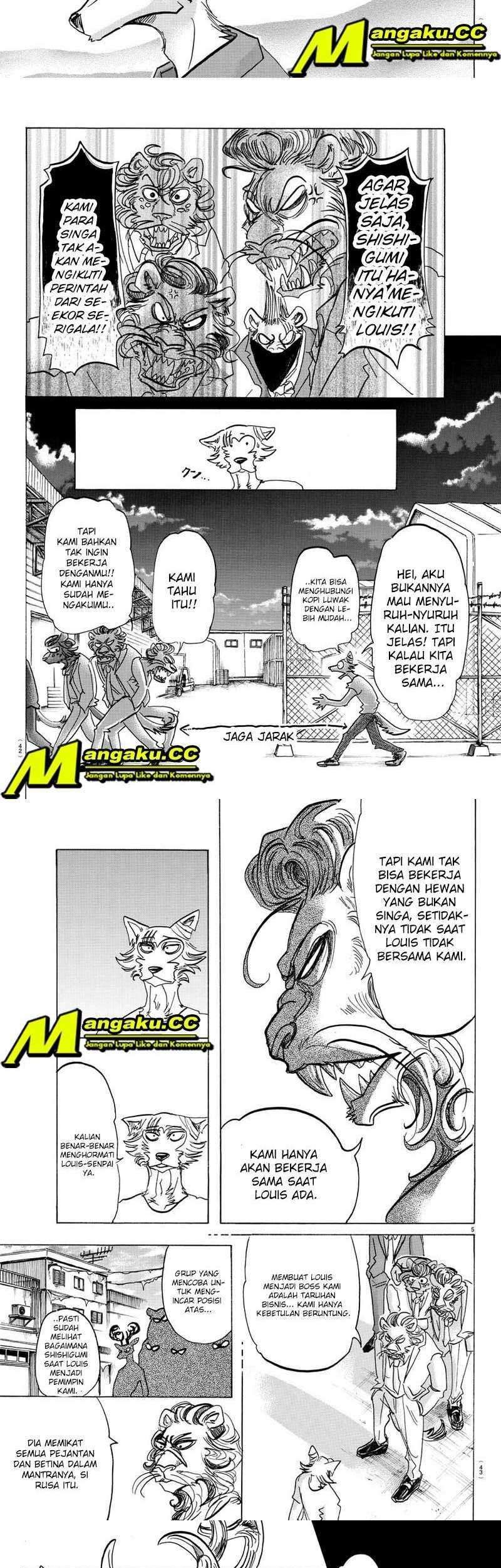 Beastars Chapter 143 Gambar 3