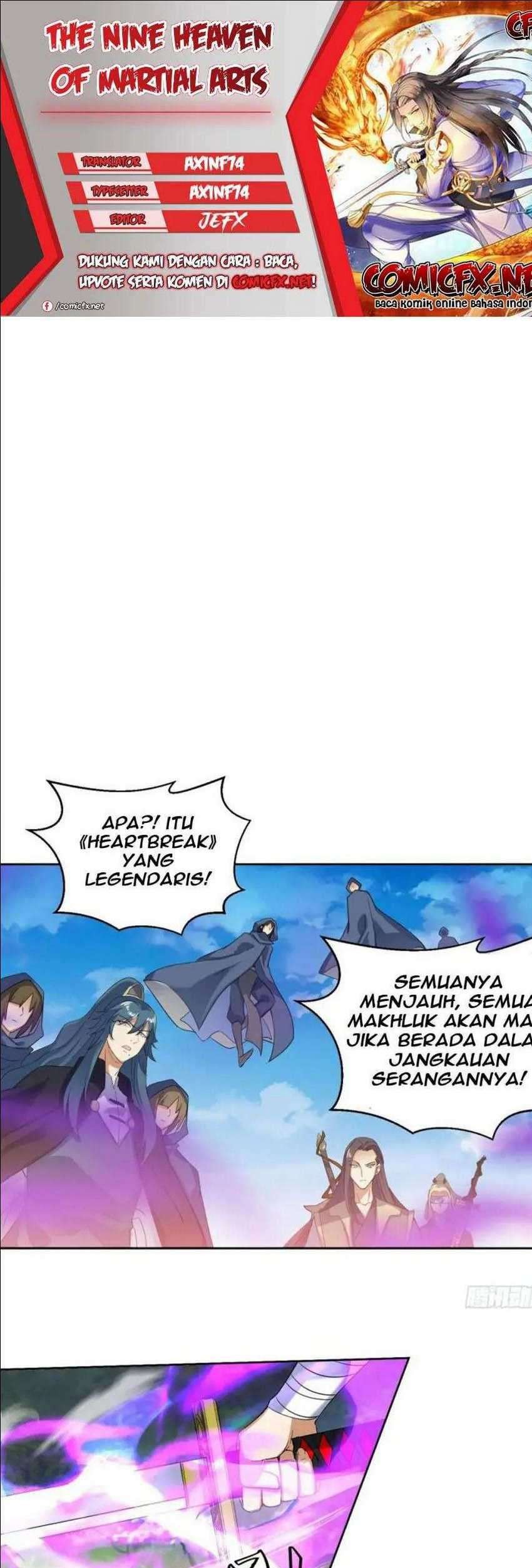 Baca Komik The Nine Heaven of Martial Arts Chapter 187 Gambar 1