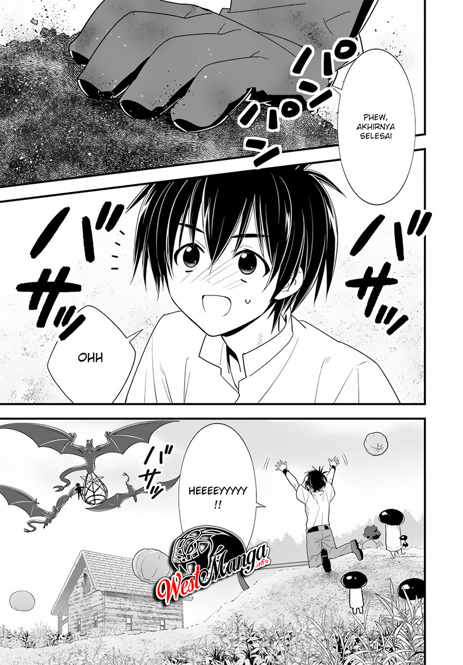 Baca Manga Isekai desu ga Mamono Saibai shiteimasu. Chapter 34 Gambar 2