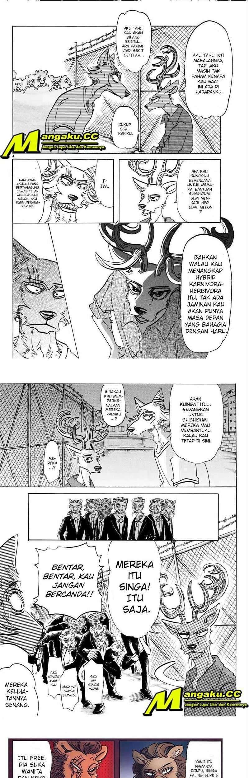 Beastars Chapter 144 Gambar 3