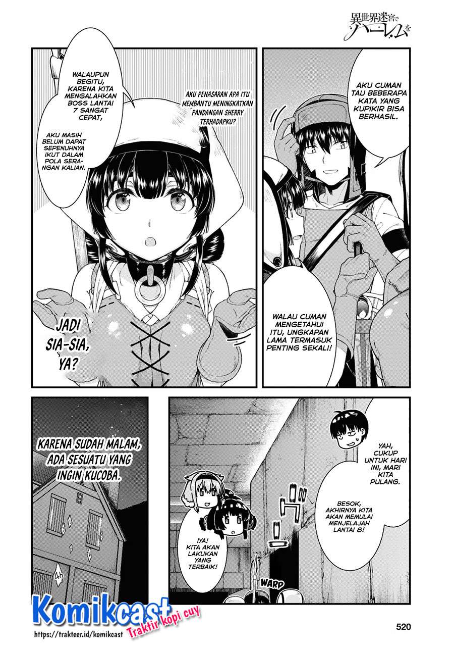 Isekai Meikyuu de Harem wo Chapter 50 Gambar 9
