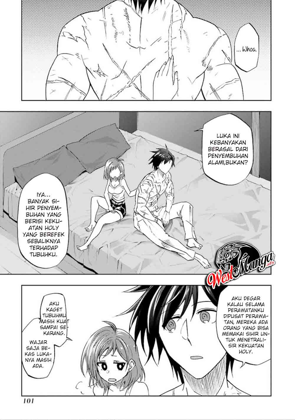Ankoku Kishi no Ore desu Ga Saikyou no Seikishi wo Mezashimasu Chapter 13 Gambar 17