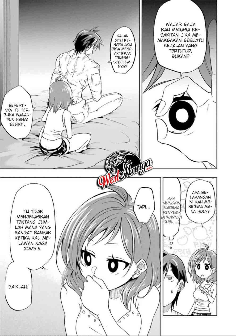 Ankoku Kishi no Ore desu Ga Saikyou no Seikishi wo Mezashimasu Chapter 13 Gambar 19