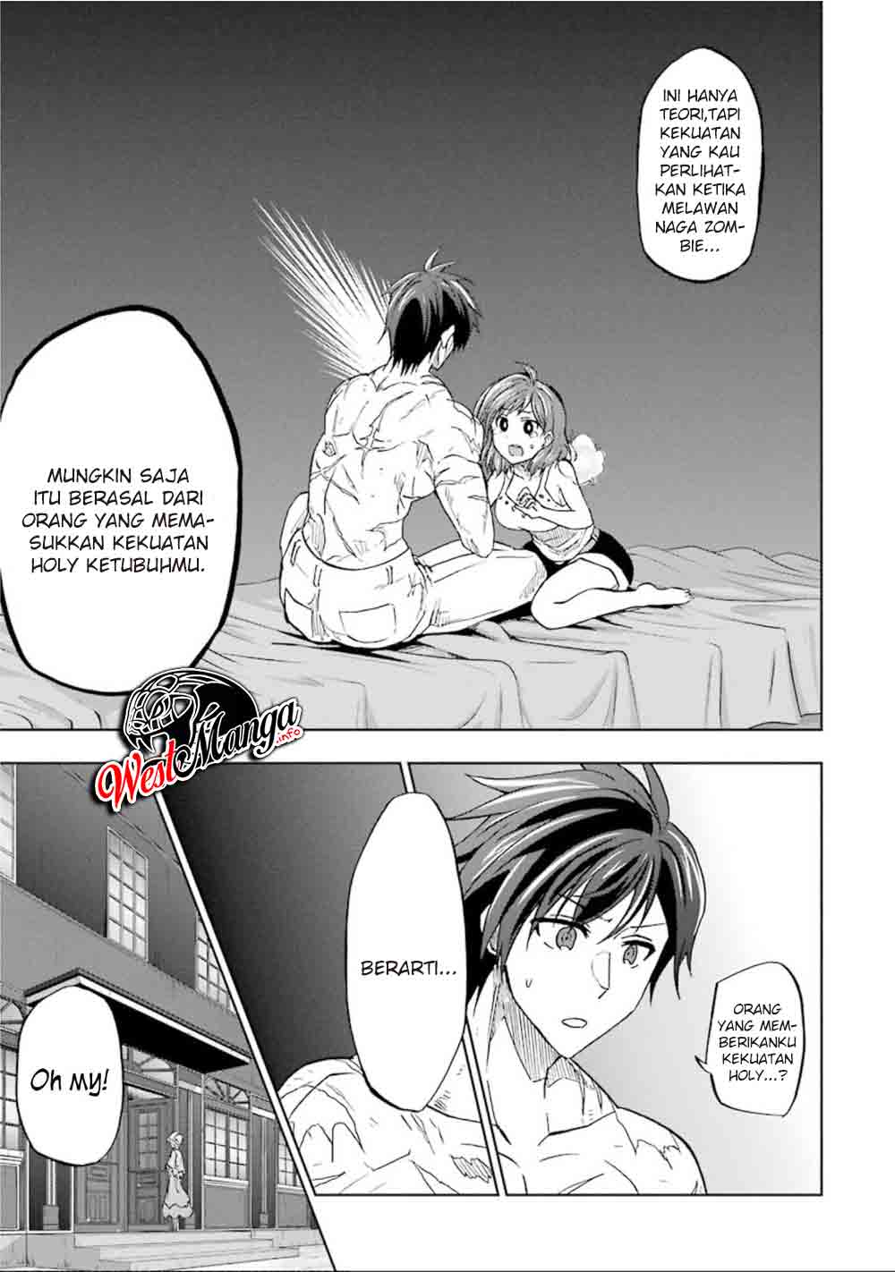Ankoku Kishi no Ore desu Ga Saikyou no Seikishi wo Mezashimasu Chapter 13 Gambar 26