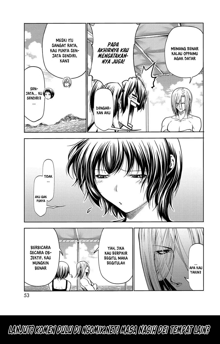 Grand Blue Chapter 68.1 Gambar 16