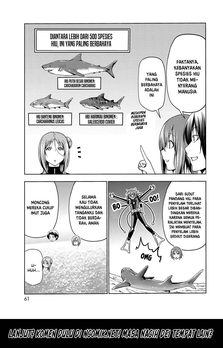 Grand Blue Chapter 68.1 Gambar 23