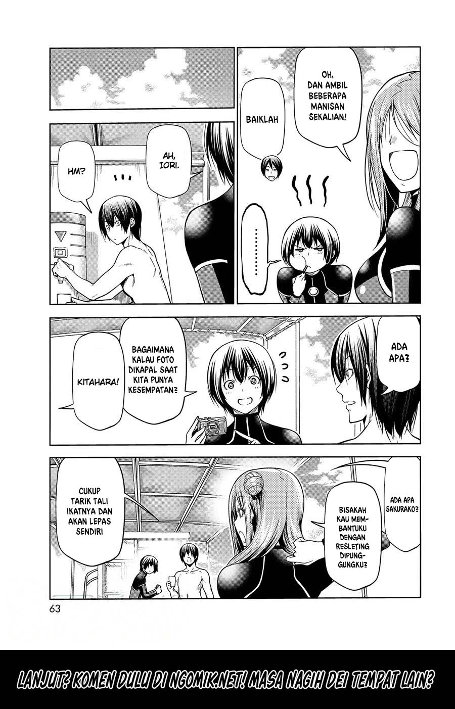 Grand Blue Chapter 68.1 Gambar 25