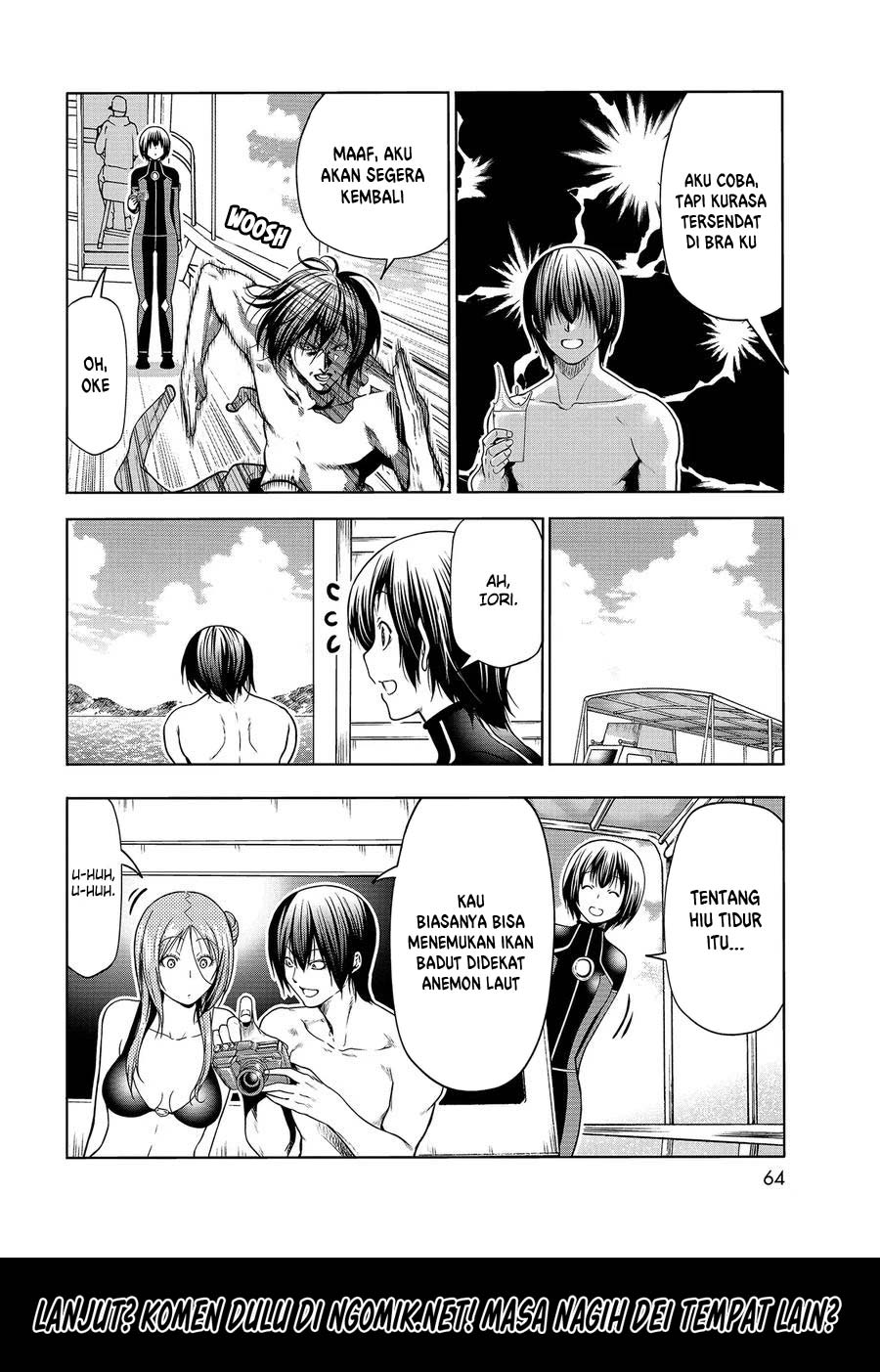 Grand Blue Chapter 68.1 Gambar 26