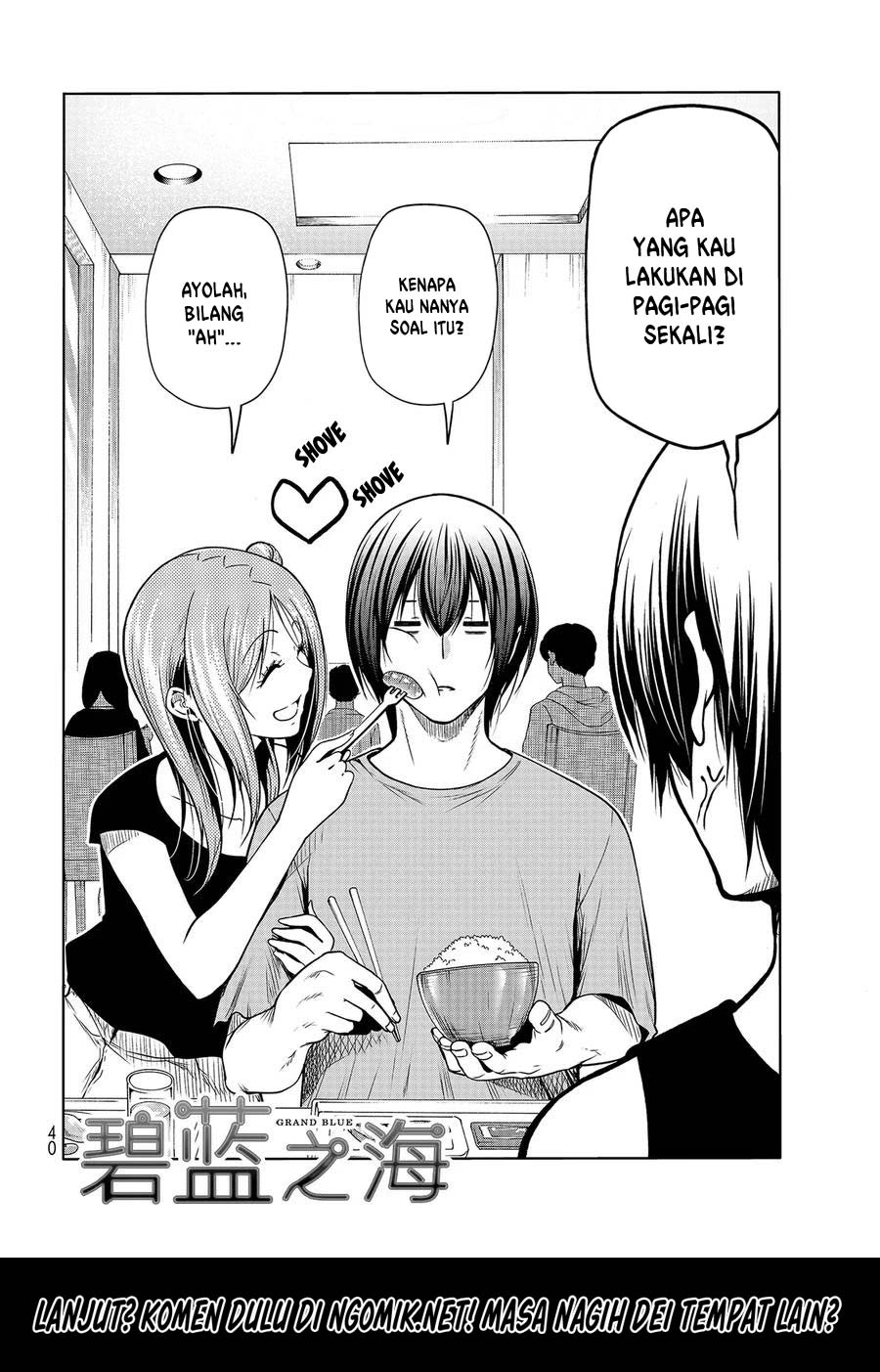 Grand Blue Chapter 68.1 Gambar 3
