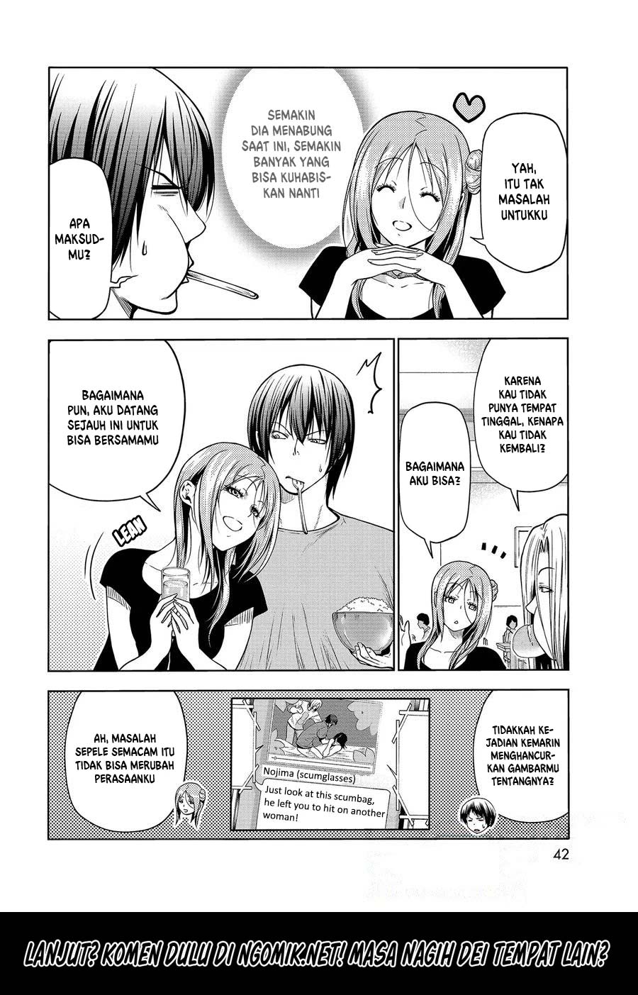Grand Blue Chapter 68.1 Gambar 5