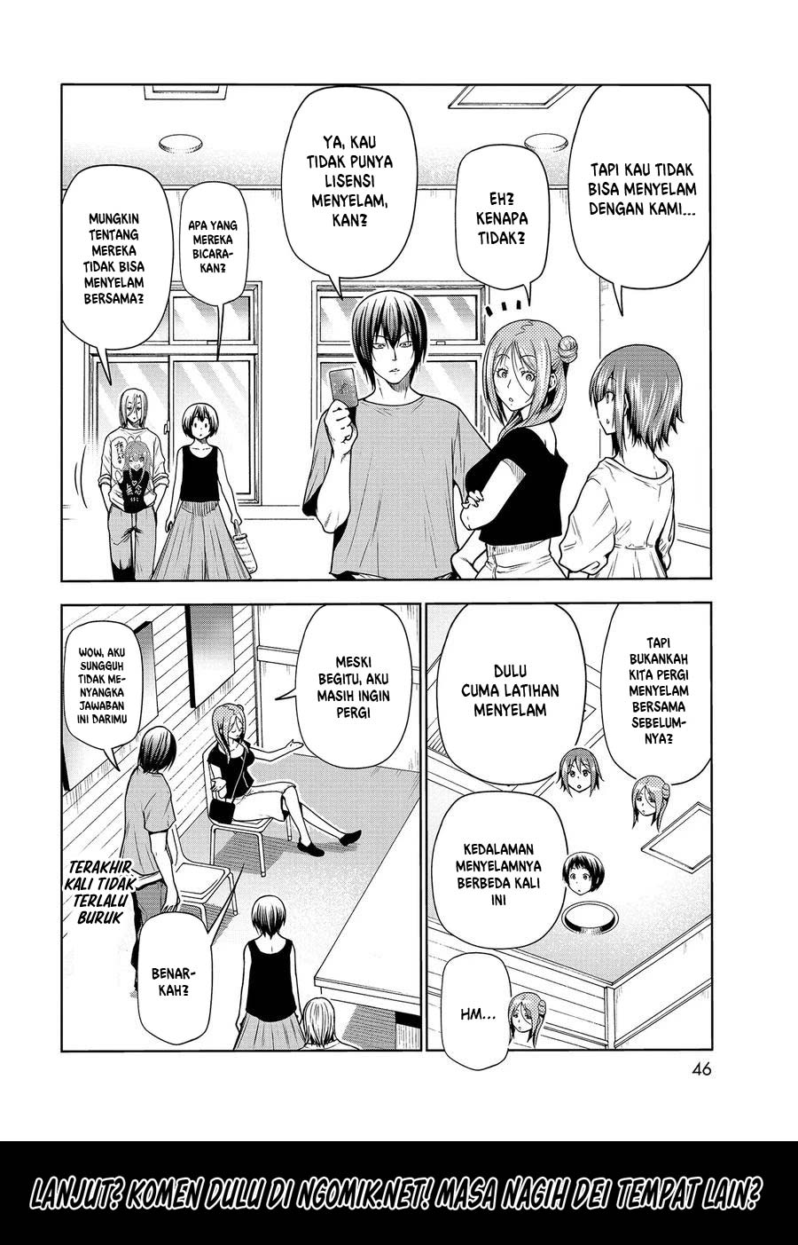 Grand Blue Chapter 68.1 Gambar 9
